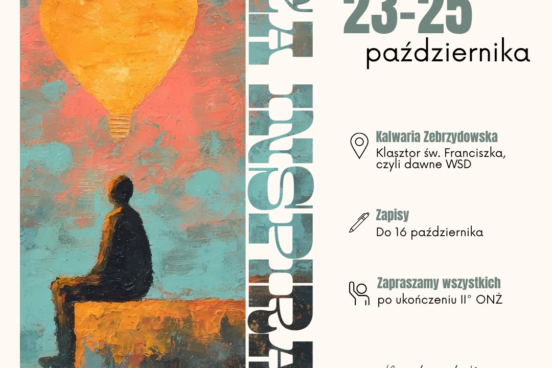 Zapisy na Oazę Inspiracji